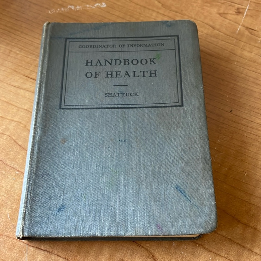 Handbook of Health for Overseas Service - Travel Care Tips for Servicemen- 1942
